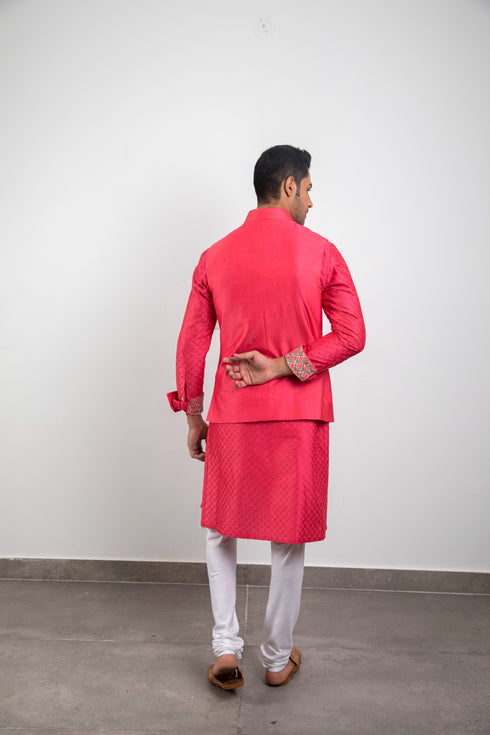 Sadgi Nehru Jacket Set